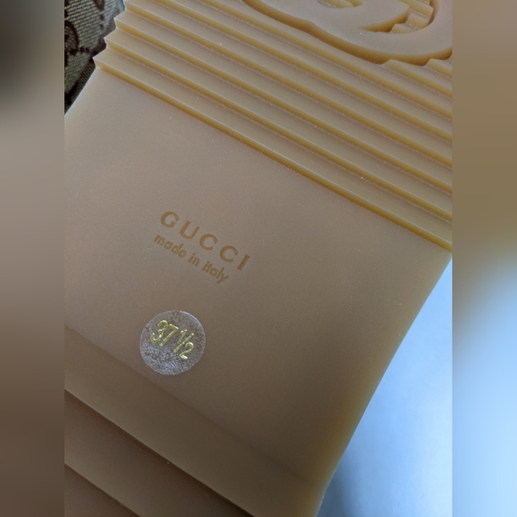 Gucci GG Platform Slide Sandal (US 7.5) "LIVE SHOW TODAY" - Picture 8 of 10